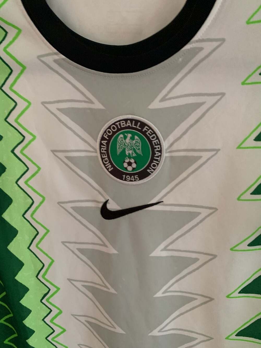 Nike Nigeria National Team 2020-2022 Women's Home Soccer Jersey - Picture 3 of 7